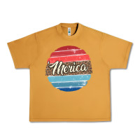 Peanut Butter leopard merica Urban Heavy Tee - MaliasSmallBusiness