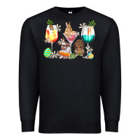 Black Easter wine glasses Easter Day Premium Sweatshirt - HowdyJamesFarm