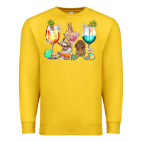 Lemon Easter wine glasses Easter Day Premium Sweatshirt - HowdyJamesFarm