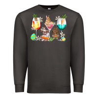 Smoke Easter wine glasses Easter Day Premium Sweatshirt - HowdyJamesFarm