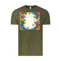 Vintage Olive autism Vintage Tee - MaliasSmallBusiness