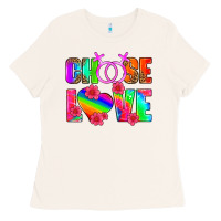 Bone choose love (lesbian) Ladies Tee - HRA Design Shop