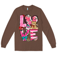 Chestnut love valentines day Long Sleeve Tee - NancyCooperArtShop