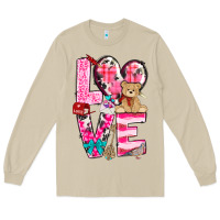 Mushroom love valentines day Long Sleeve Tee - NancyCooperArtShop
