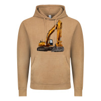 Vintage Camel excavator Vintage Hoodie - LillyAllenDesigns
