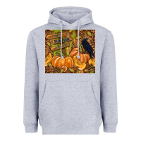 Heather Grey cutest pumpkin in the patch Heavyweight Hoodie - TumblerDesignByShophia