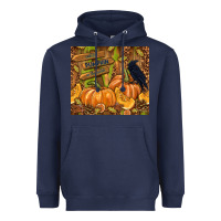 Navy cutest pumpkin in the patch Heavyweight Hoodie - TumblerDesignByShophia