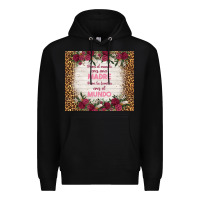 Black para el mundo eres una madre para tu familia eres Premium Hoodie - TumblerDesignByShophia