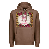 Chestnut para el mundo eres una madre para tu familia eres Premium Hoodie - TumblerDesignByShophia