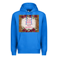 True Royal para el mundo eres una madre para tu familia eres Premium Hoodie - TumblerDesignByShophia