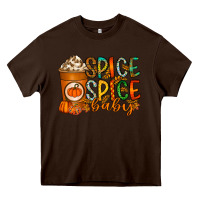 Chocolate Brown spice spice baby Heavy Core Tee - RacoonDesign