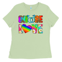 Matcha choose love (gay) Ladies Tee - HRA Design Shop