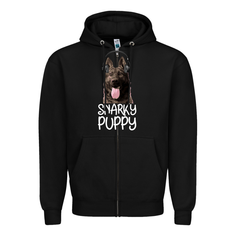 Snarky Puppy Zipper Hoodie by Bettercallsaul | Teevron