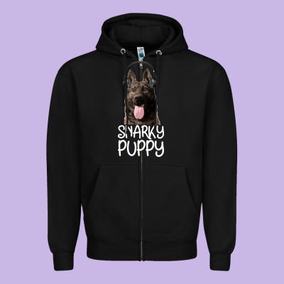 Snarky Puppy Zipper Hoodie Designed By Bettercallsaul