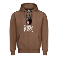 Chestnut Snarky Puppy Zipper Hoodie - Bettercallsaul