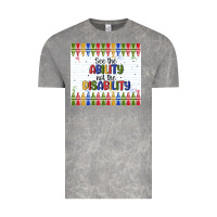 Cloud Rock see the ability not the disability Vintage Tee - MaliasSmallBusiness