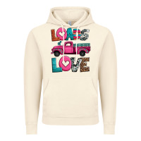 Vintage Artic loads of love valentine's day truck Vintage Hoodie - Jasminsmagicworld