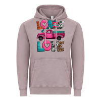 Vintage Zinc loads of love valentine's day truck Vintage Hoodie - Jasminsmagicworld