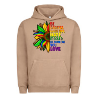 Pigment Burro Be careful who you hate it could be someone you Urban Hoodie - FaDigitalArtStudio