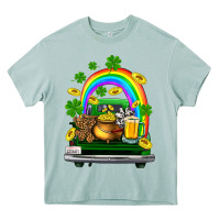Arona st patricks shamrock gold beer truck Heavy Core Tee - FaDigitalArtStudio