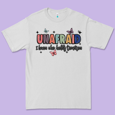 Unafraid Premium Tee Designed By Jahusdesignshop