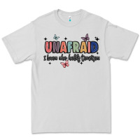 Dove Grey unafraid Premium Tee - JahusDesignShop