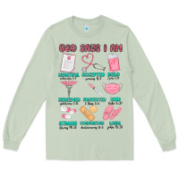 Matcha god says i am nurse Long Sleeve Tee - MaliasSmallBusiness