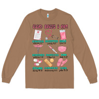 Toasted Coconut god says i am nurse Long Sleeve Tee - MaliasSmallBusiness