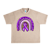 French Oak awerenes ribbon  rainbow Urban Heavy Tee - MaliasSmallBusiness