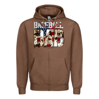 Chestnut Baseball American Dad Zipper Hoodie - Bettercallsaul