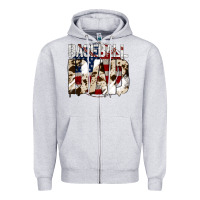 Heather Grey Baseball American Dad Zipper Hoodie - Bettercallsaul