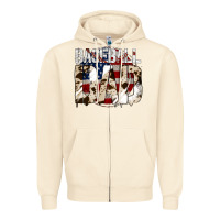 Sandshell Baseball American Dad Zipper Hoodie - Bettercallsaul