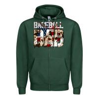 Sports Green Baseball American Dad Zipper Hoodie - Bettercallsaul