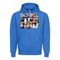 True Royal Baseball American Dad Zipper Hoodie - Bettercallsaul