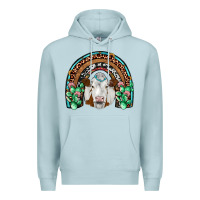 Blue Mist simmental  rainbow Premium Hoodie - JahusDesignShop