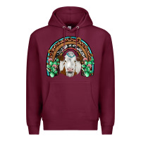 Burgundy simmental  rainbow Premium Hoodie - JahusDesignShop