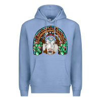 Colony Blue simmental  rainbow Premium Hoodie - JahusDesignShop