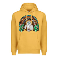 Mustard simmental  rainbow Premium Hoodie - JahusDesignShop