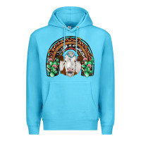 Ocean Blue simmental  rainbow Premium Hoodie - JahusDesignShop