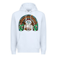White simmental  rainbow Premium Hoodie - JahusDesignShop