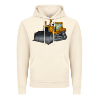 Vintage Artic Bulldozer Vintage Hoodie - LillyAllenDesigns