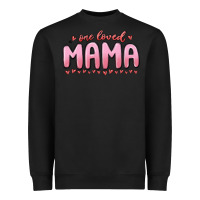 Black one loved mama Heavyweight Sweatshirt - MaliasSmallBusiness