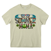 Mossy summer mama Heavy Core Tee - CowhideDigitalArt