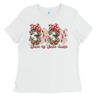 White three up theree down Ladies Tee - RacoonDesign
