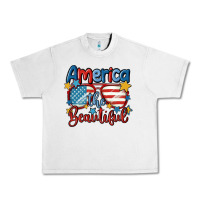 Lunar Rock america the beautiful Urban Heavy Tee - MaliasSmallBusiness