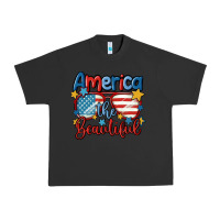 Pigment Black america the beautiful Urban Heavy Tee - MaliasSmallBusiness