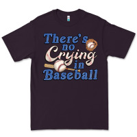 Plum theres no crying in baseball Premium Tee - JahusDesignShop