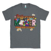 Charcoal Heather difference maker paraprofessional Classic Tee - JahusDesignShop