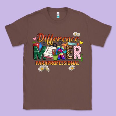 Difference Maker Paraprofessional Classic Tee Designed By Jahusdesignshop