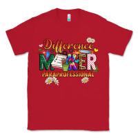 Red difference maker paraprofessional Classic Tee - JahusDesignShop